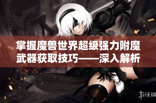掌握魔兽世界超级强力附魔武器获取技巧——深入解析十字军图纸的获取攻略