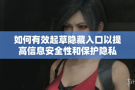 如何有效起草隐藏入口以提高信息安全性和保护隐私