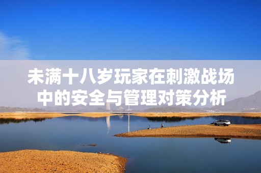 未满十八岁玩家在刺激战场中的安全与管理对策分析