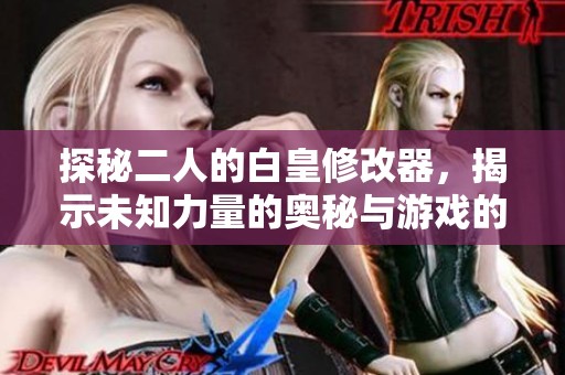 探秘二人的白皇修改器，揭示未知力量的奥秘与游戏的无限可能性