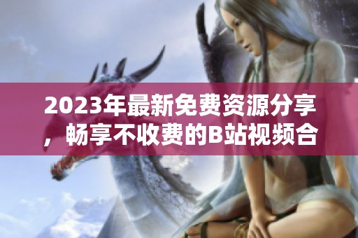 2023年最新免费资源分享，畅享不收费的B站视频合集