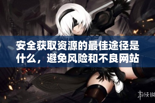 安全获取资源的最佳途径是什么，避免风险和不良网站