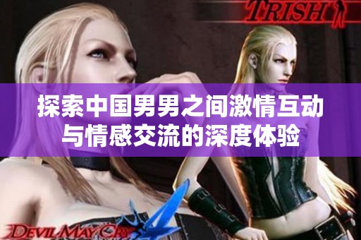 探索中国男男之间激情互动与情感交流的深度体验