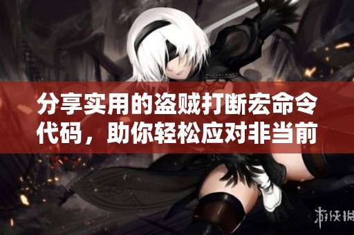 分享实用的盗贼打断宏命令代码，助你轻松应对非当前目标挑战
