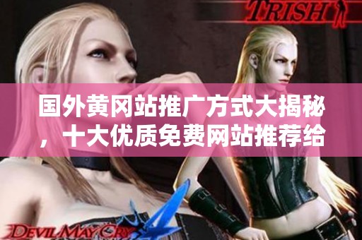 国外黄冈站推广方式大揭秘，十大优质免费网站推荐给你