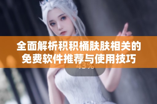 全面解析积积桶肤肤相关的免费软件推荐与使用技巧