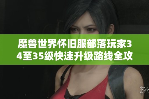 魔兽世界怀旧服部落玩家34至35级快速升级路线全攻略与技巧分享