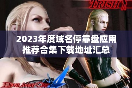 2023年度域名停靠盘应用推荐合集下载地址汇总