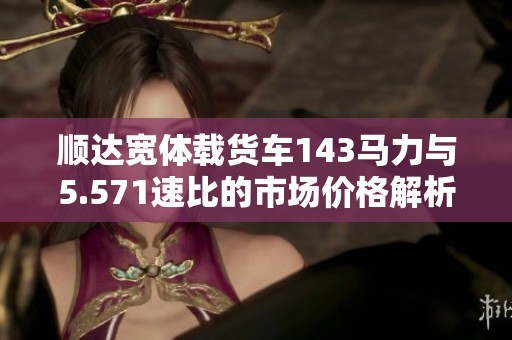 顺达宽体载货车143马力与5.571速比的市场价格解析及购买建议