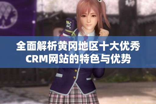 全面解析黄冈地区十大优秀CRM网站的特色与优势