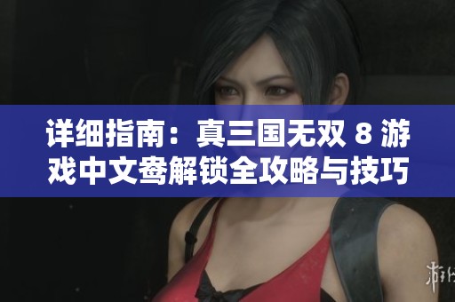 详细指南：真三国无双 8 游戏中文鸯解锁全攻略与技巧分享