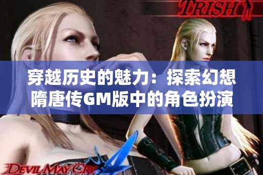 穿越历史的魅力：探索幻想隋唐传GM版中的角色扮演体验与文化交融