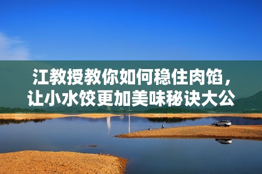 江教授教你如何稳住肉馅，让小水饺更加美味秘诀大公开