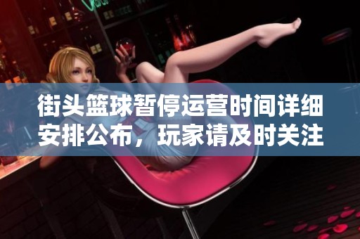 街头篮球暂停运营时间详细安排公布，玩家请及时关注相关信息
