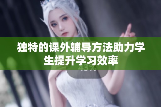 独特的课外辅导方法助力学生提升学习效率