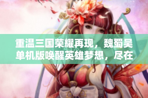 重温三国荣耀再现，魏蜀吴单机版唤醒英雄梦想，尽在创想游戏网