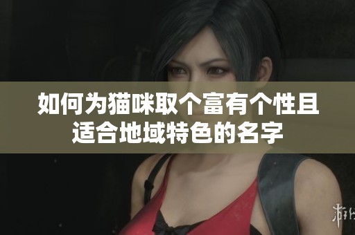 如何为猫咪取个富有个性且适合地域特色的名字