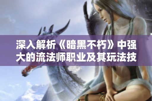 深入解析《暗黑不朽》中强大的流法师职业及其玩法技巧
