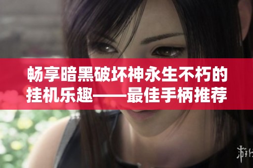 畅享暗黑破坏神永生不朽的挂机乐趣——最佳手柄推荐指南