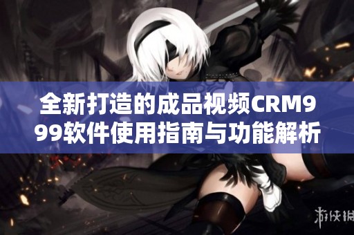 全新打造的成品视频CRM999软件使用指南与功能解析