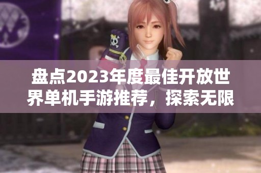 盘点2023年度最佳开放世界单机手游推荐，探索无限可能的虚拟世界