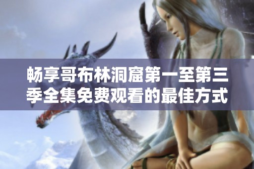 畅享哥布林洞窟第一至第三季全集免费观看的最佳方式