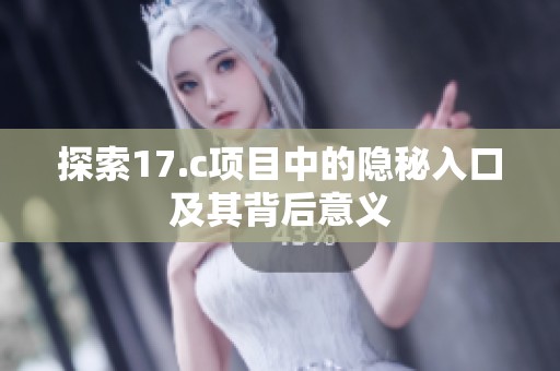 探索17.c项目中的隐秘入口及其背后意义