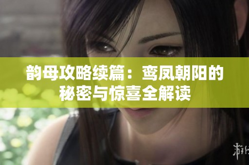韵母攻略续篇：鸾凤朝阳的秘密与惊喜全解读