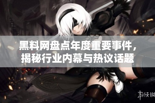 黑料网盘点年度重要事件，揭秘行业内幕与热议话题