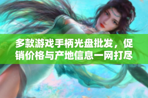 多款游戏手柄光盘批发，促销价格与产地信息一网打尽