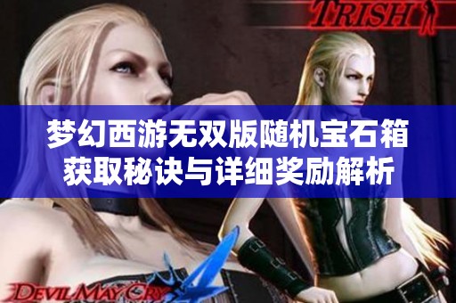 梦幻西游无双版随机宝石箱获取秘诀与详细奖励解析