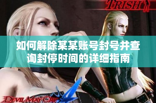 如何解除某某账号封号并查询封停时间的详细指南