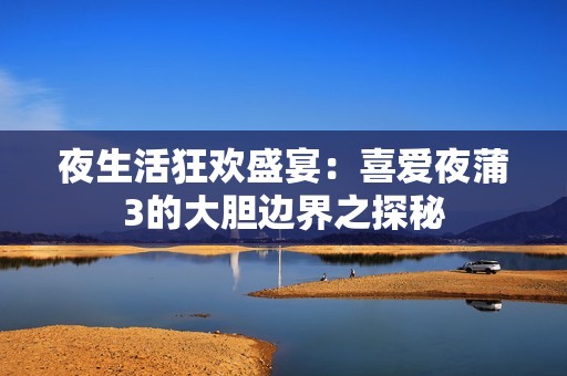 夜生活狂欢盛宴：喜爱夜蒲3的大胆边界之探秘