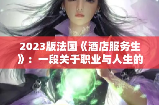 2023版法国《酒店服务生》：一段关于职业与人生的感人故事探讨