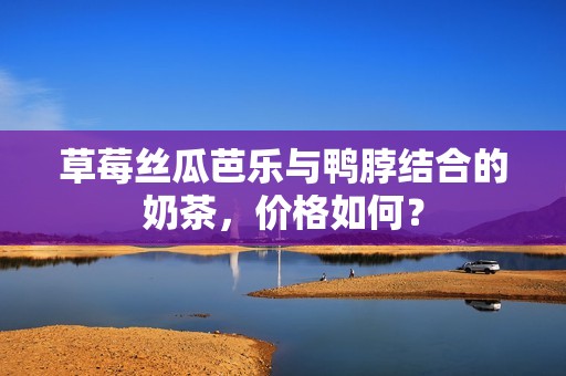 草莓丝瓜芭乐与鸭脖结合的奶茶，价格如何？