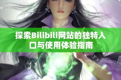 探索Bilibili网站的独特入口与使用体验指南