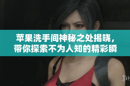 苹果洗手间神秘之处揭晓，带你探索不为人知的精彩瞬间
