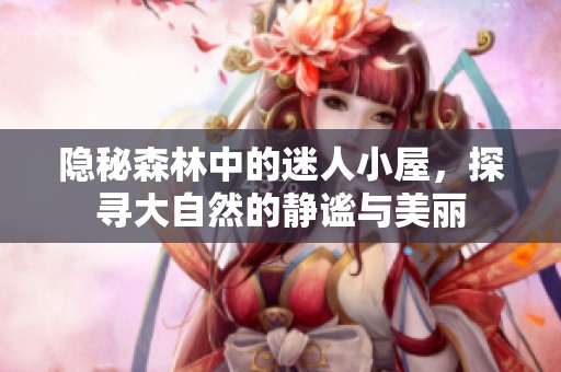 隐秘森林中的迷人小屋，探寻大自然的静谧与美丽