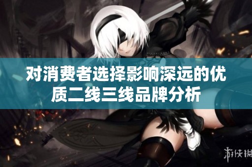 对消费者选择影响深远的优质二线三线品牌分析