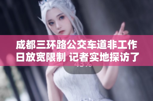 成都三环路公交车道非工作日放宽限制 记者实地探访了解新规