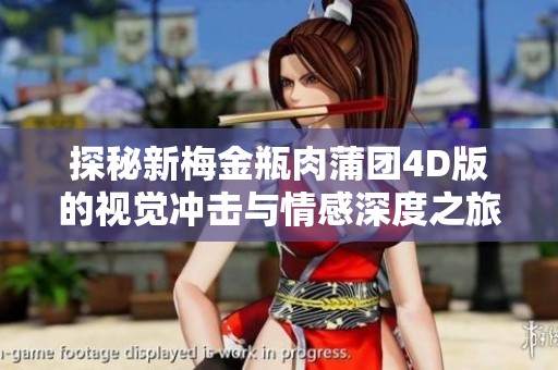 探秘新梅金瓶肉蒲团4D版的视觉冲击与情感深度之旅