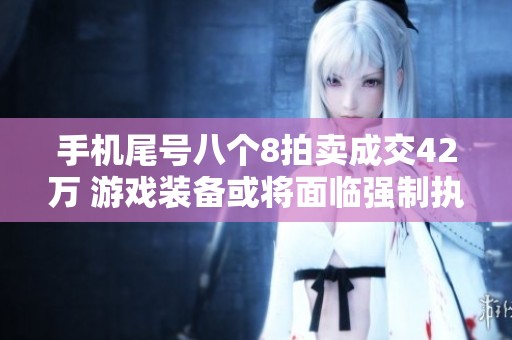 手机尾号八个8拍卖成交42万 游戏装备或将面临强制执行吗
