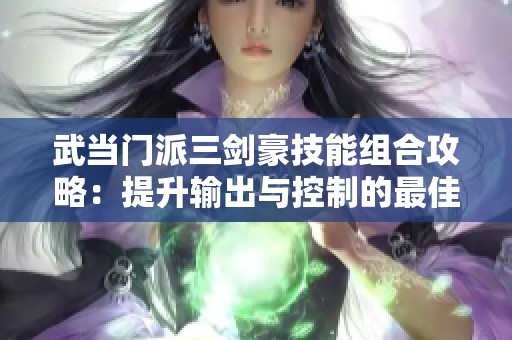 武当门派三剑豪技能组合攻略：提升输出与控制的最佳选择指南