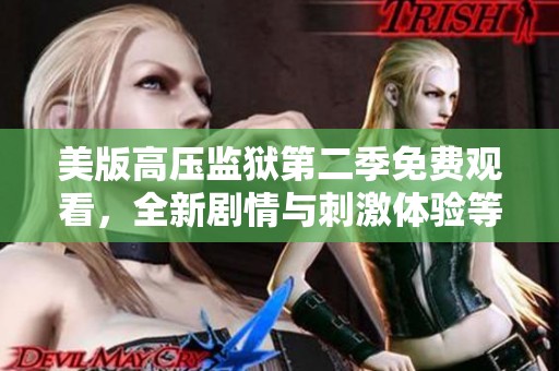 美版高压监狱第二季免费观看，全新剧情与刺激体验等你来探讨