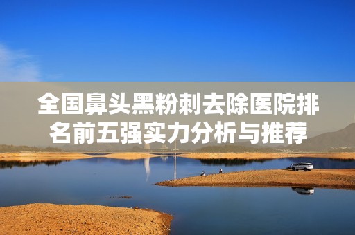 全国鼻头黑粉刺去除医院排名前五强实力分析与推荐
