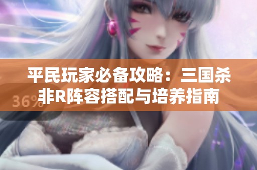 平民玩家必备攻略：三国杀非R阵容搭配与培养指南
