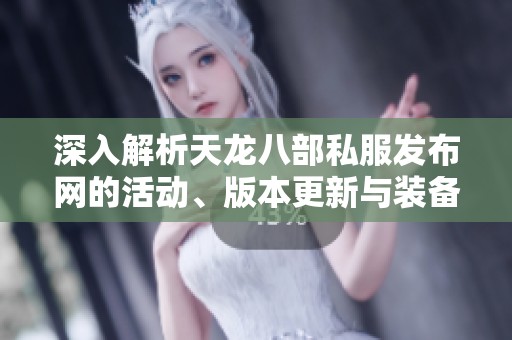 深入解析天龙八部私服发布网的活动、版本更新与装备攻略